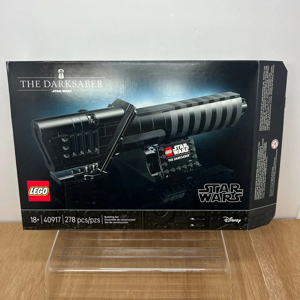LEGO Star Wars The Darksaber 40917 Empty Box Only No Bricks or Manual Black